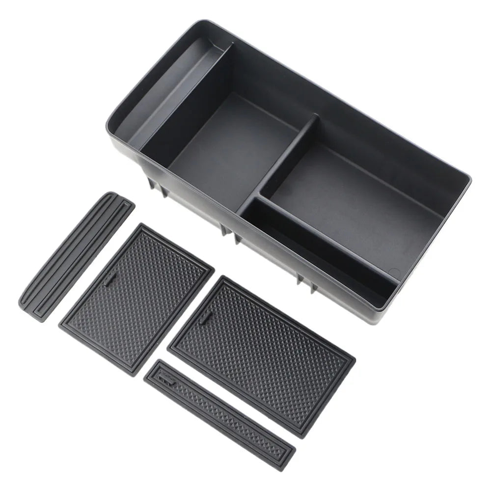 Car Central Armrest Storagebox Console Layer Box for For Volkswagen VW ID3 ID.3 2020 2021 2022 2023 2024 2025 Car Styling