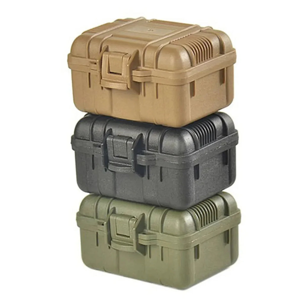 Plastic Box With Anti-shock Foam - Used For Outdoor Storage Of Some Fragile Items, Small Electronic Products Portable Hard Case