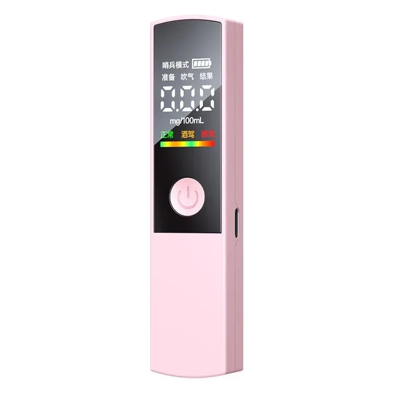 Lenovo Professional High Accuracy Alcohol Breathalyzer Portable Alcohol Tester Digital Display For Home Car Driver Safety