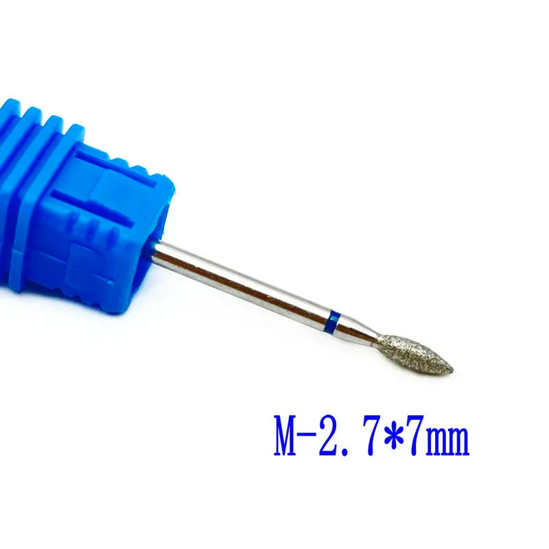 1 Pcs Diamond Nail Drill Bit for Manicure Nail Drill Manicure Machine Bit Accessories Cuticle Clean Mill Cutters Removing Gel