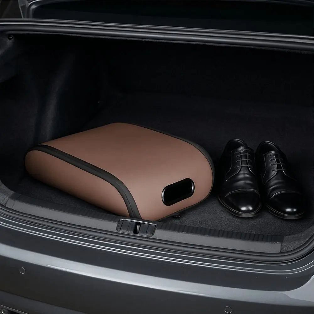 Dust-proof Car Shoe Storage Box Durable Wear-Resistant Vehicle Shoe Storage Box Non-slip Base Polypropylene