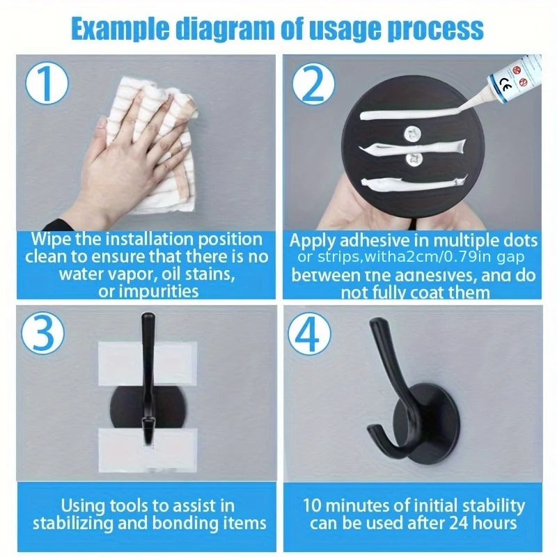 LOOLIFL All-purpose Sealant Glue Quick Drying Ultra Strong Fix Sealer Nail free Adhesive Glass Tile Metal Universal Bonding