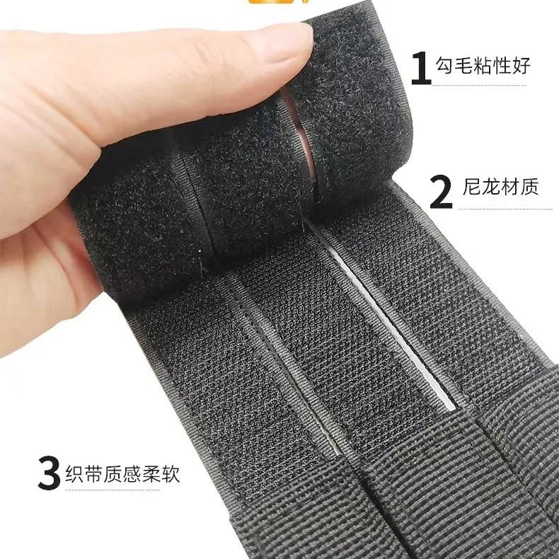 4 Pcs Kart Fixing Strap Bicycle Luggage Straps Appendix Black Nylon Attachment for Hoverboard