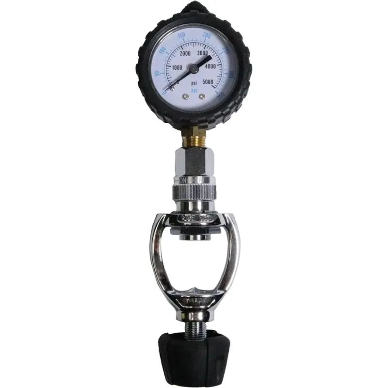 TFORU-Yoke Type Water Tank Pressure Detector Diving Dingkou Pressure Gauge Oxygen Cylinder Pressure Gauge Water Tank Pressure De