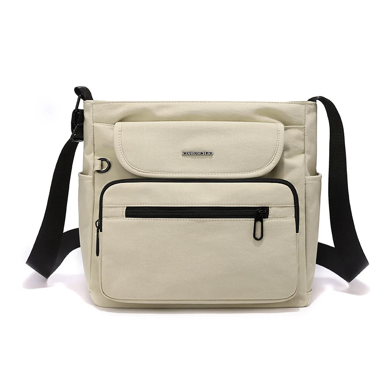 Women's Lightweight Nylon Handbag Crossbody Bag Large Capacity Multi-Compartment Casual Daily Tote Travel Tote Shoulder Purse