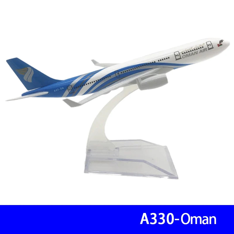 15CM Diecast Alloy A320 330 340 350 380 6Inch Airplane Model