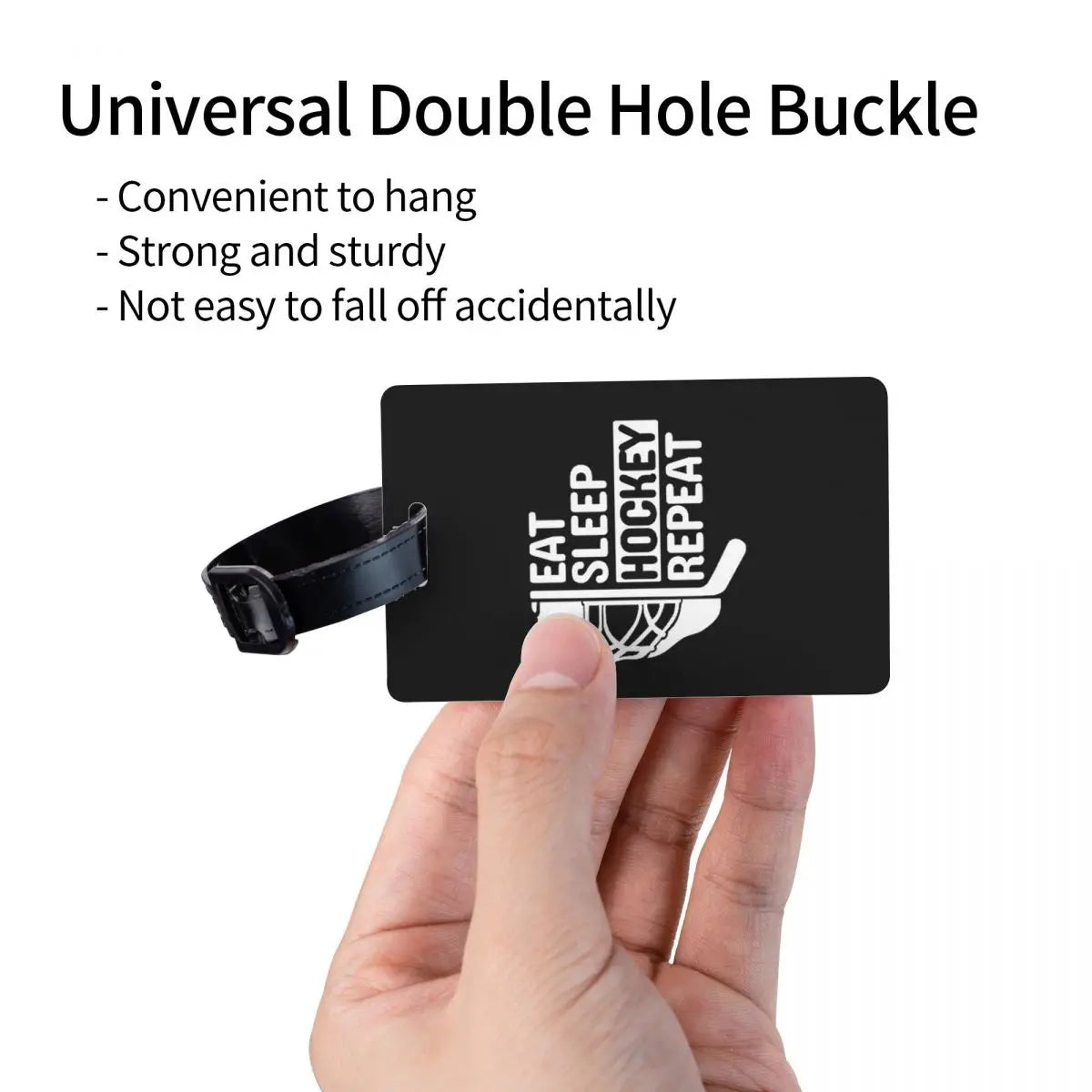 Funny Hockey Quote Hockey Quotes Luggage Tags Suitcase Accessories Travel Baggage Boarding Tag Label Holder ID Name Address