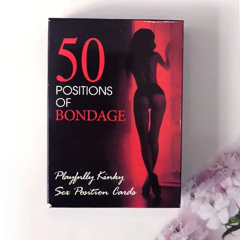 A Year of Sex Position Poker for Couple Gaming Pose Card Couple Bedroom Conmand Drunk or Do Sex Game Cards with Picture Gift Box
