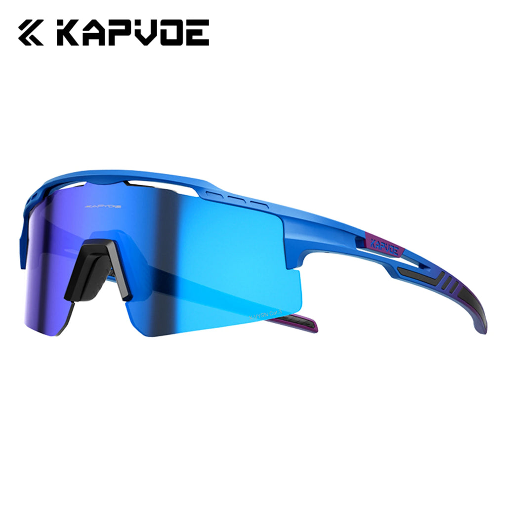 KAPVOE HD UV400 Hiking Cycling Sunglasses Outdoor Sports Hiking and Camping Glasses Waterproof Stylish Driving Sunglasses Unisex