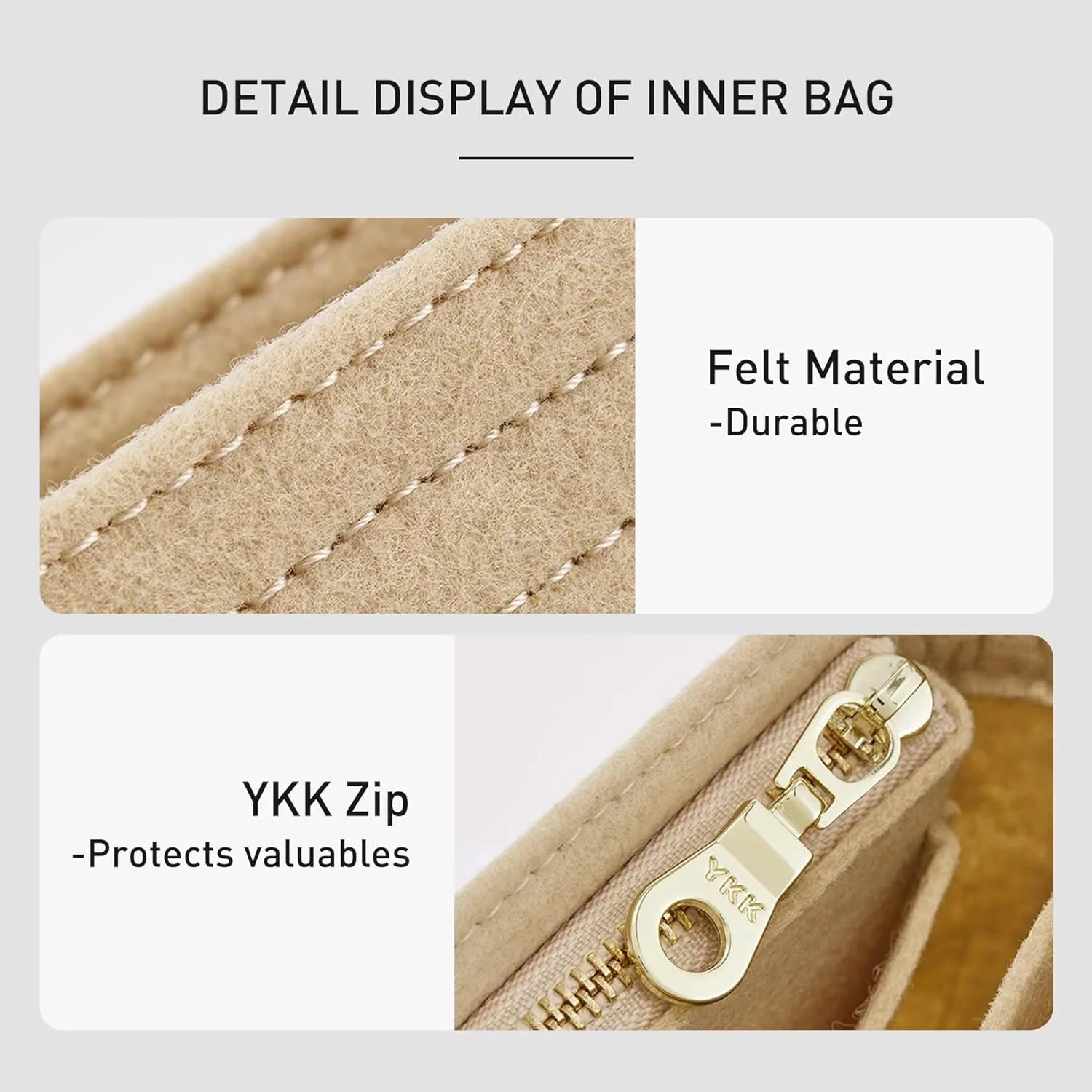 Bag Insert For LongChamp Mini Bag Organizer Felt Mini Bag Organizer for le pliage Green Pouch with Handle Small Handbag Shaper