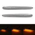 For Alfa Romeo Giulietta 940 2010-2021 Clear & Smoked Lens LED Side Marker Lamp Amber Front Side Fender Turn Signal Lights