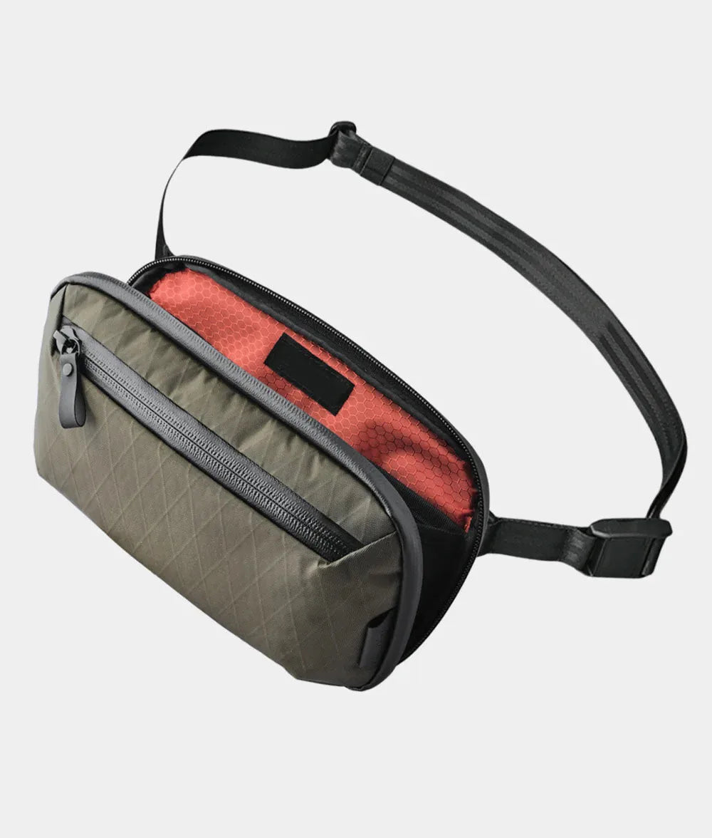 2025 New Waterproof XPAC Nylon Tactical Backpack - Lightweight Crossbody Sling Bag with Multiple Pockets for Men Travel, Hiking