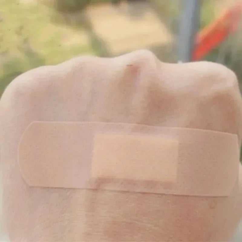 500-50pcs Band-Aids Waterproof Breathable Cushion Adhesive Plaster Wound Hemostasis Sticker Band First Aid Bandage Medical Gauze
