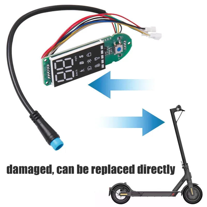 Dashboard Motherboard Controller V3.0 Bluetooth for Xiaomi Pro 2 Electric Scooter Circuit Board Dash Board Display Panel Cover