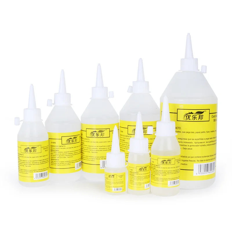 30ml Transparent Strong Alcohol Glue Non-Woven Fabric Handmade Adhesive for DIY Craft, Diamond Painting, Button & Twine Fixing
