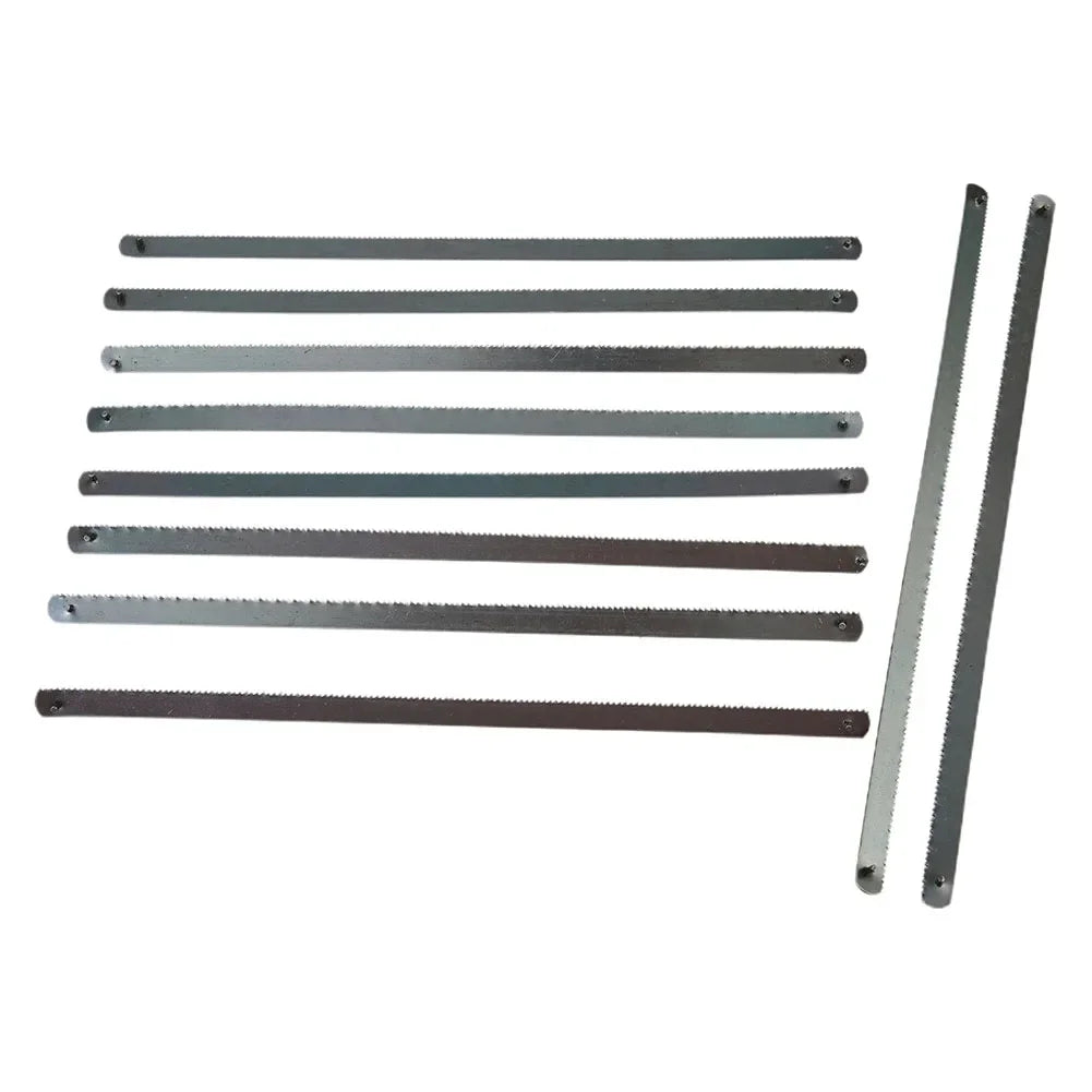 10pcs/set 6 Inch 24T Mini Hacksaw Blades Multifunctional Carbon Steel Hand DIY Model Manual Woodworking Saw Blade 150mm Tools
