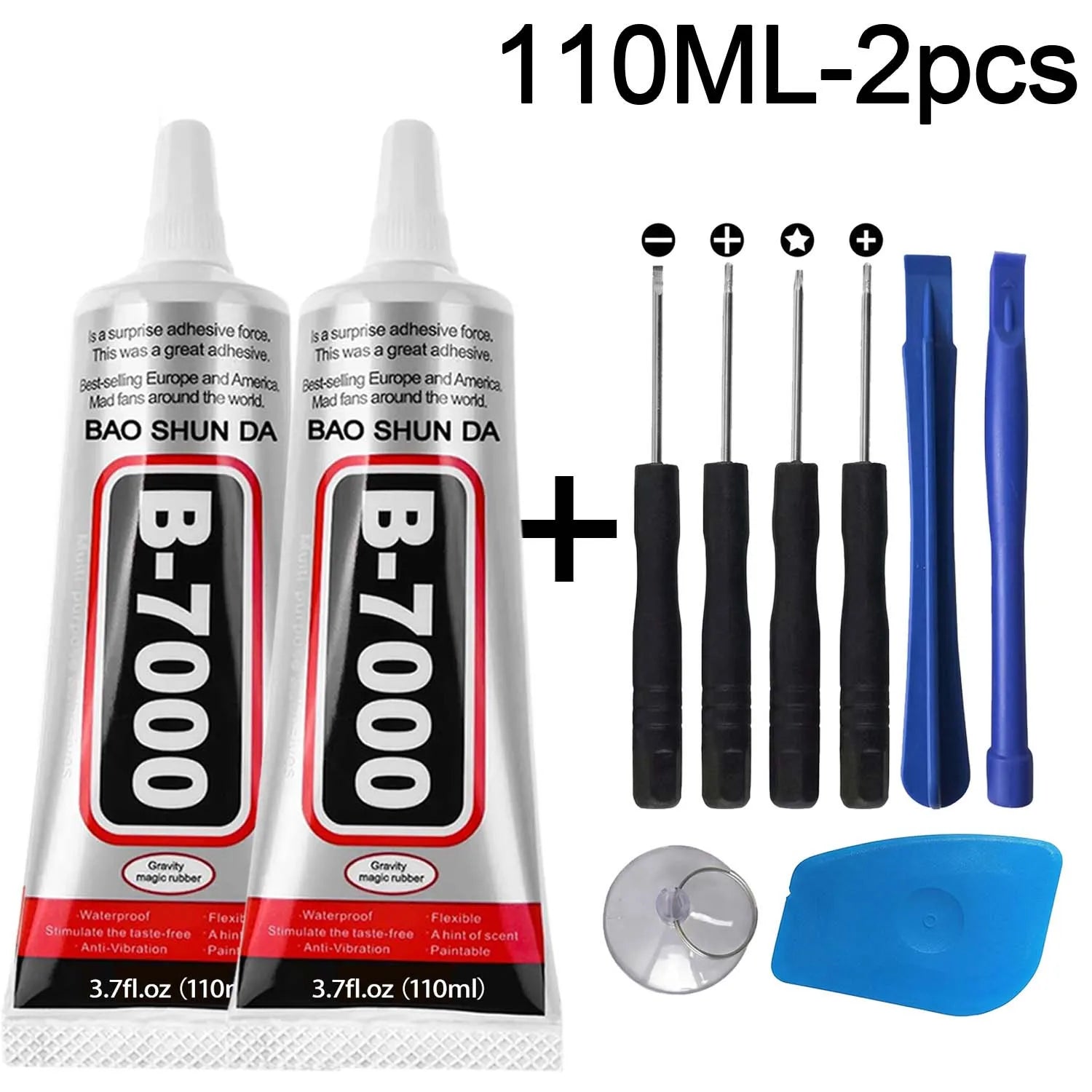 B7000 Glue Multi Purpose Adhesive Strong Clear Glue For Phone Screen Repair Jewelry Making DIY Crafts Metal Glass Plastic Wood .