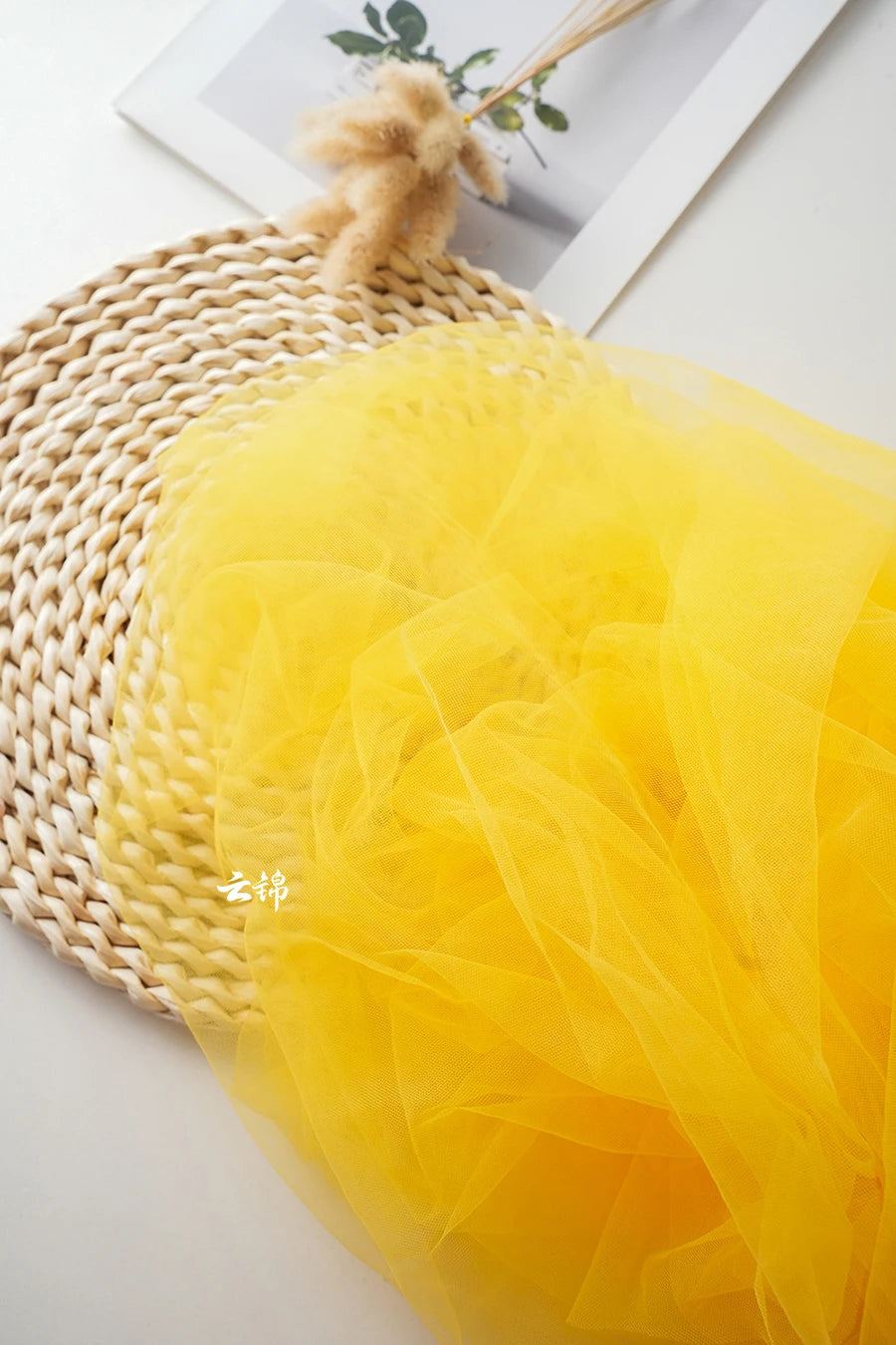 Green Transparent Tulle Fabric By The Meter for Clothing Hanfu Veil Wedding Background Diy Sewing Gauze Cloth Soft Light White