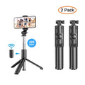 3In1 Bluetooth Wireless Selfie Tripod With Fill Light Shutter Remote Control Portable Foldable Monopod For iPhone Smart Phone