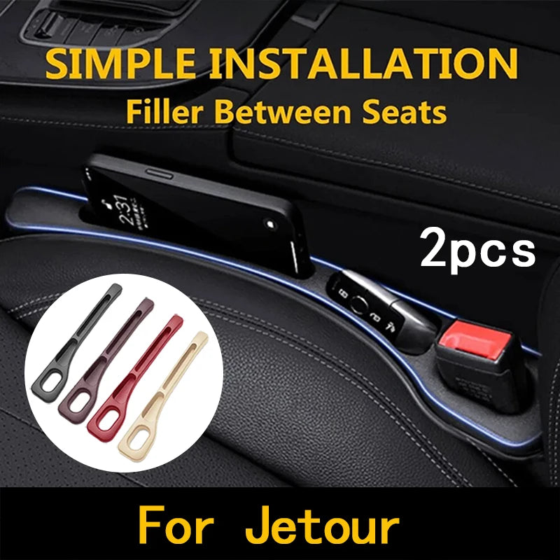 2Pcs for Chery Jetour X70 X70SM X90 Plus X95 Dashing T2 T3c Car Seat Gap Filler Between Seats Crevice Interior Decoration