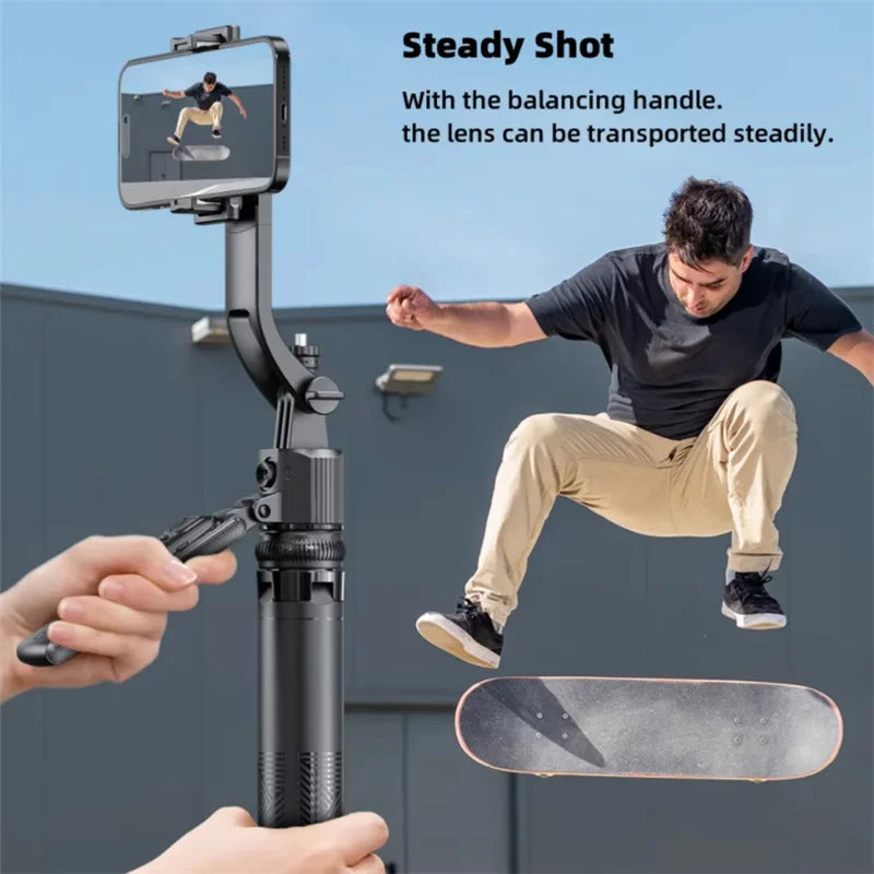 MEUYAG 1.62m AI Follow-Up Selfie Stick Fully Automatic With Bluetooth Remote Intelligent  Anti Shake Pan Tilt Handheld gimbal