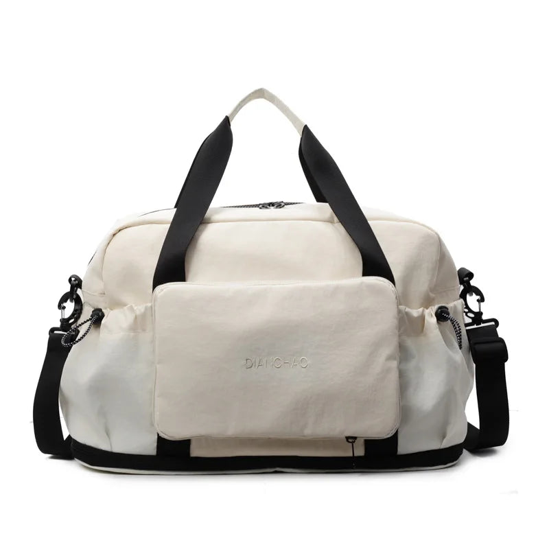 Expandable Foldable Travel Bag Stretchable Sports Yoga Dance Fitness Handbag Custom Logo Large Capacity Luggage