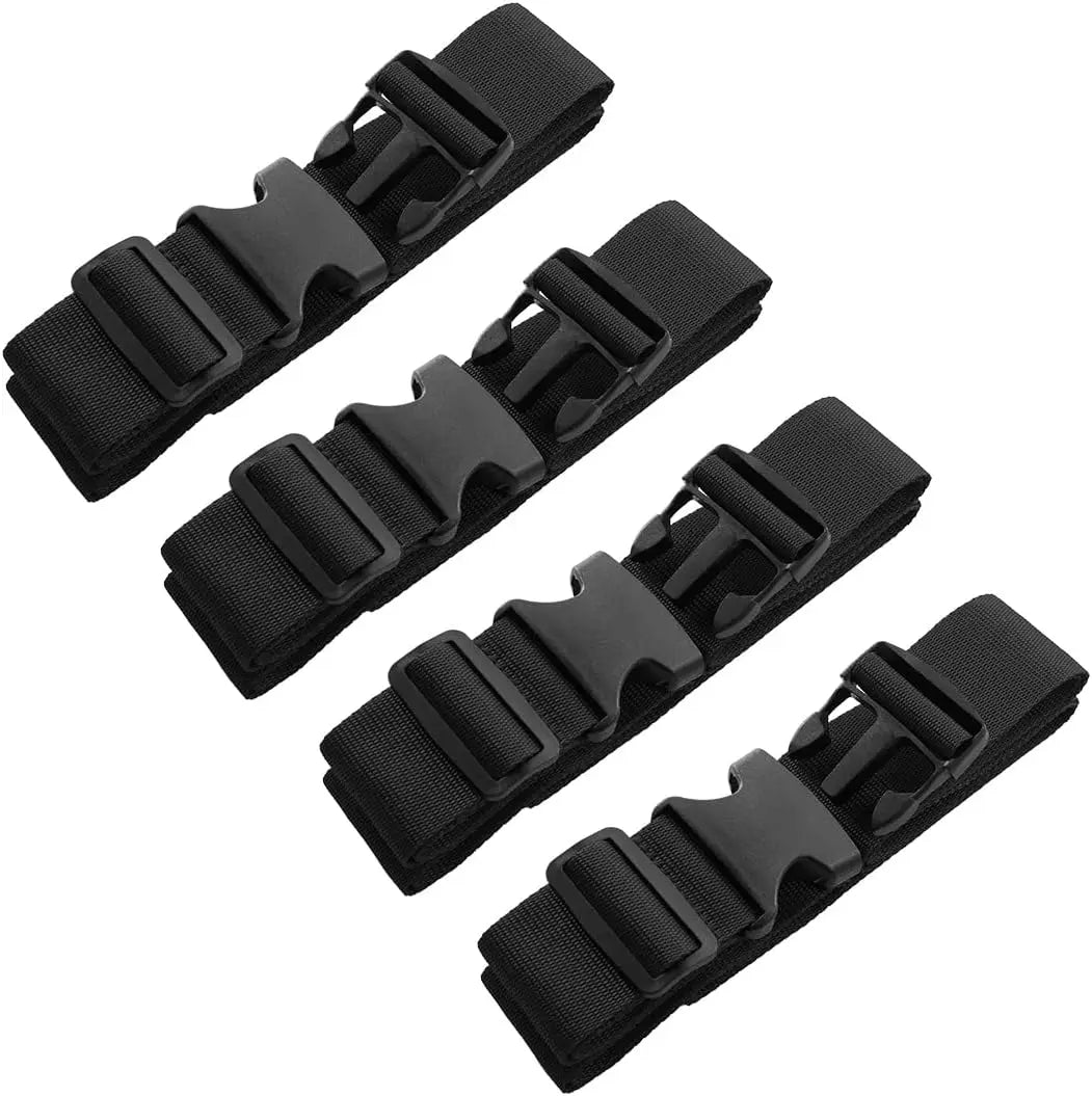 2.5CM X 188CM Luggage Straps for Suitcases Adjustable Suitcase Straps and Heavy Duty Strap Buckle Packing Straps