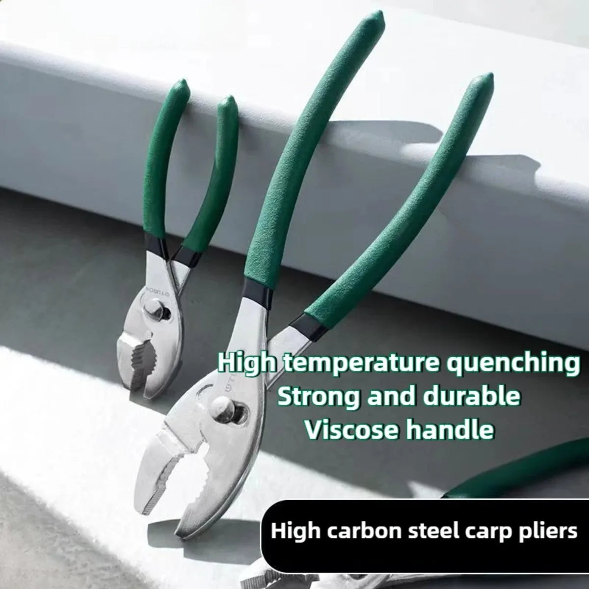 6/8 Inch Multifunctional Movable Carp Pliers, Pipe Pliers, Water Pump Small Water Pipe Pliers, Fish Mouth Pliers