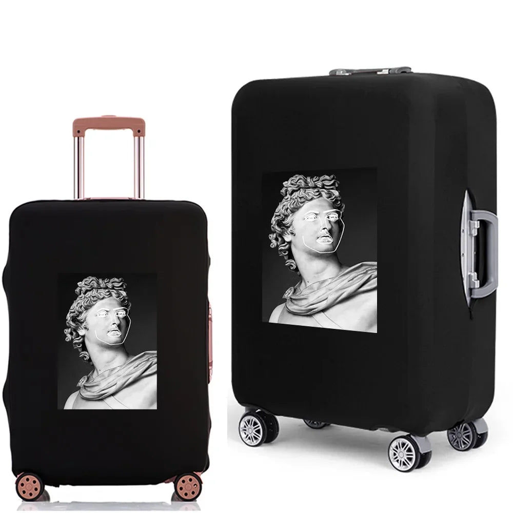 Luggage Case Suitcase Protective Cover 2022 New Funny Pattern Travel Elastic Luggage dust-proof Cover Apply 18-28 Suitcase