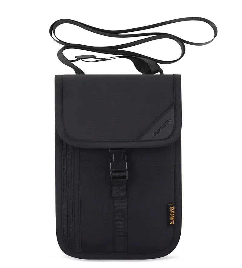 Travel Pouch Neck Wallet Family Passport Holder Organizer Case with RFID Blocking Passport Wallet Travel Wallet Travel Accessori