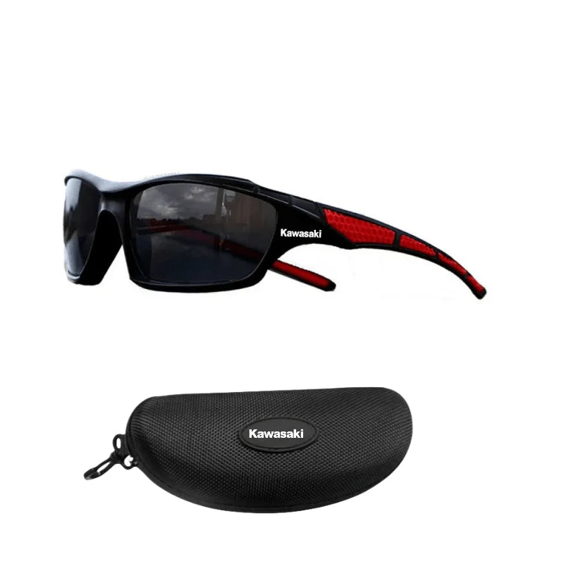 Kawasaki Cycling Sunglasses Outdoor Sports Windproof Dustproof Goggles Camping Climbing Fishing Glasses Mountain Bike Eyewear