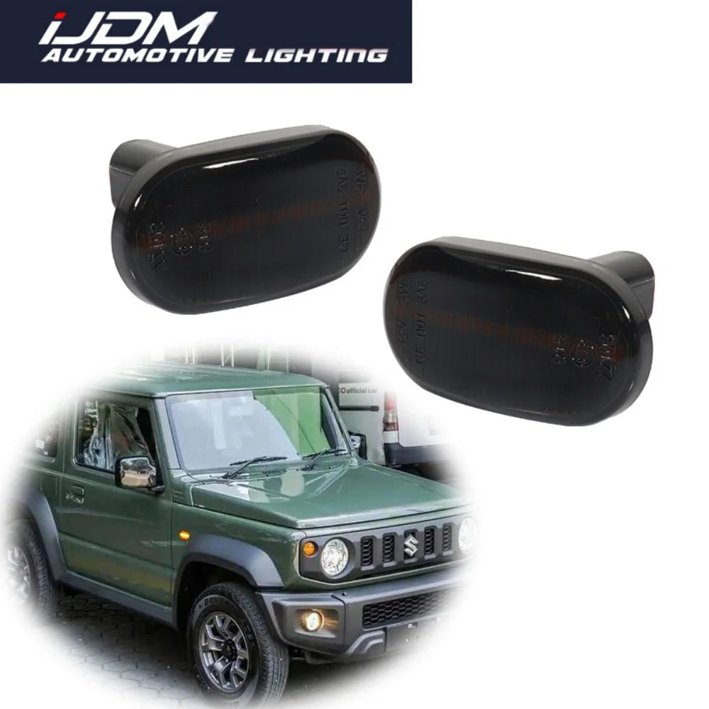 For Mazda AZ Off-Road Spiano Scrum truck For Suzuki Jimny Lapin Carry Truck Amber Sequential LED Side Marker Turn Signal Lights