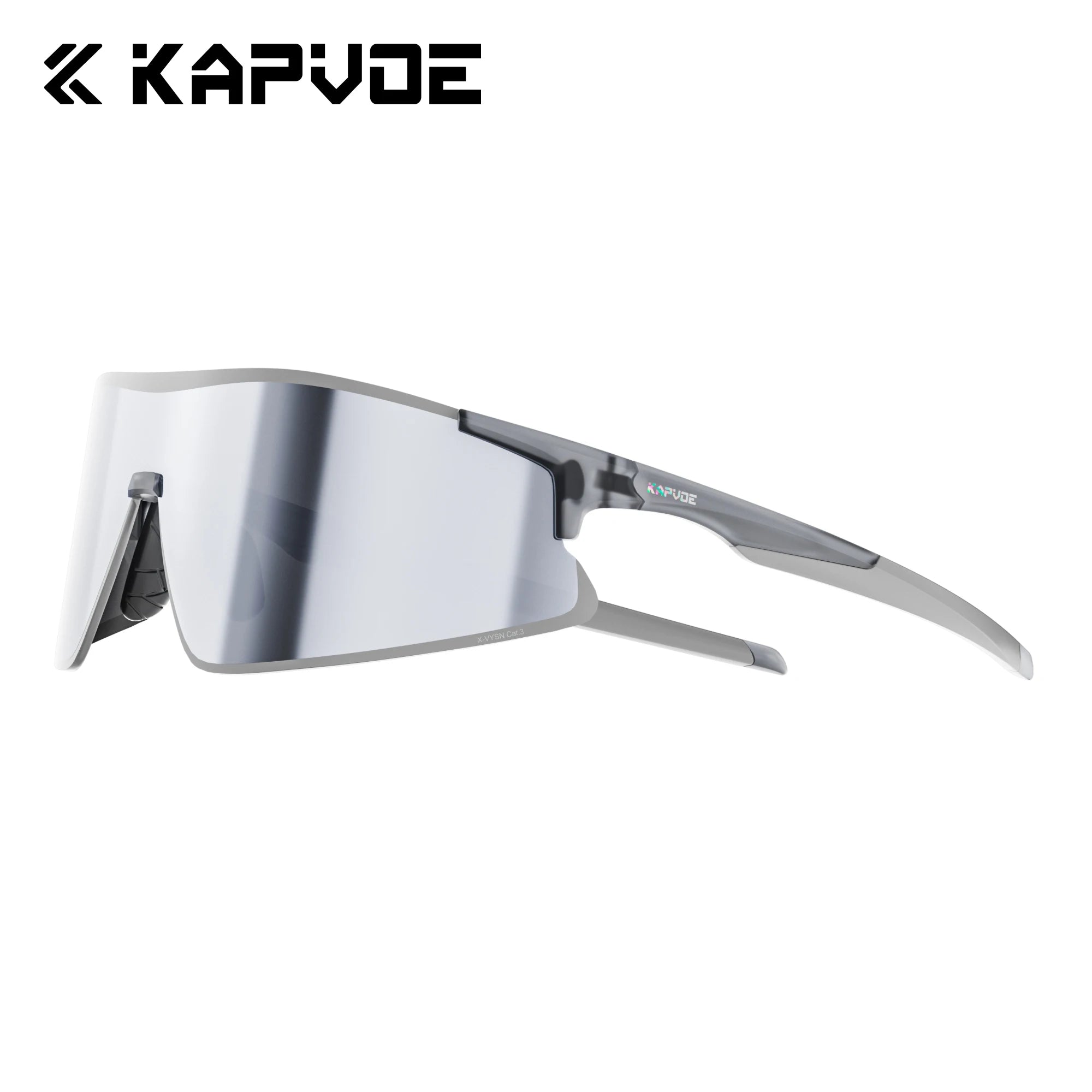 Kapvoe New Photochromic Running Sunglasses Men Women Marathon Ultralight Outdoor Sports Cycling Hiking UV400 Climbing Goggles
