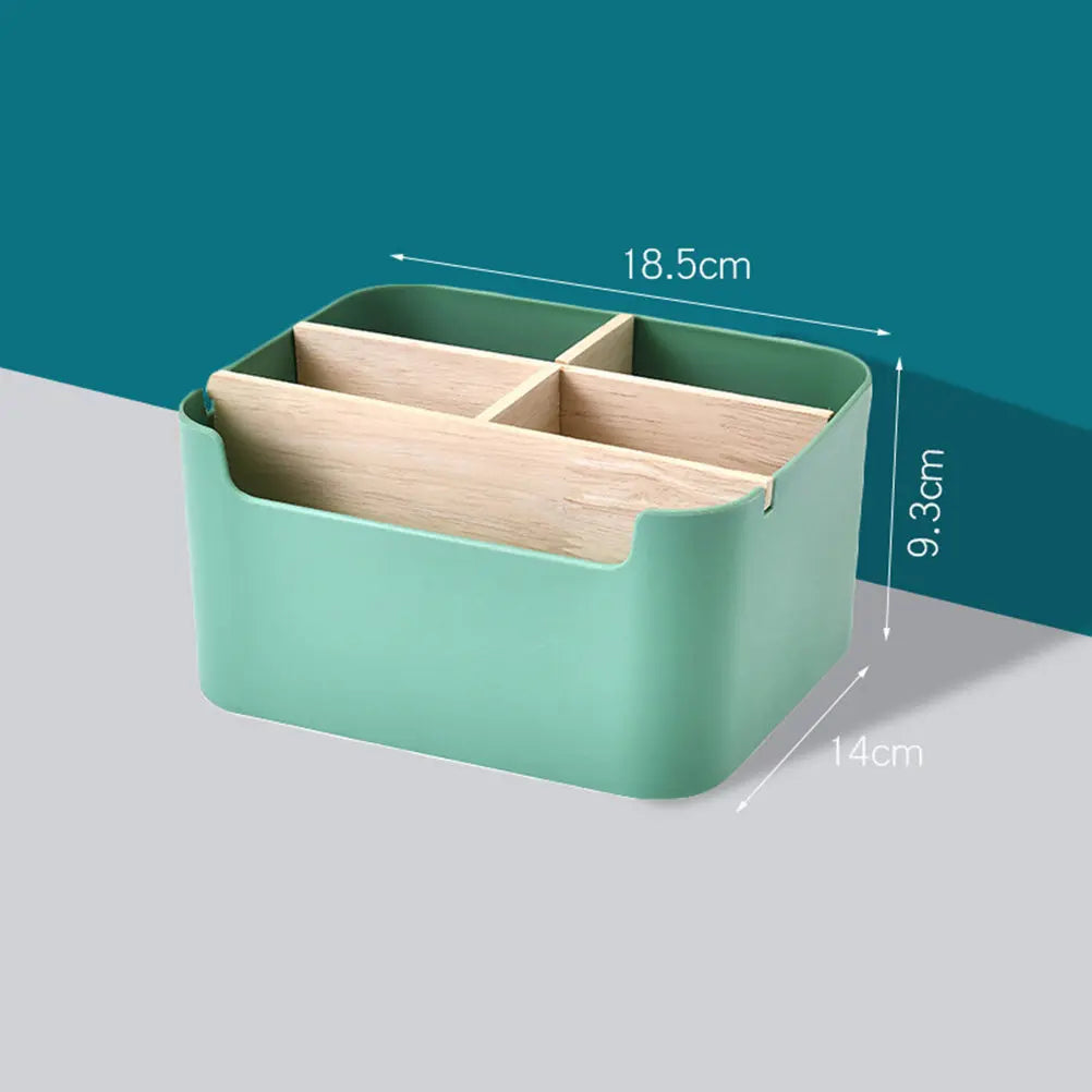 Home Storage Box Multi-Grid Desktop Organizer Multi-Purpose Storage Case Sundries Holder Table Organizer