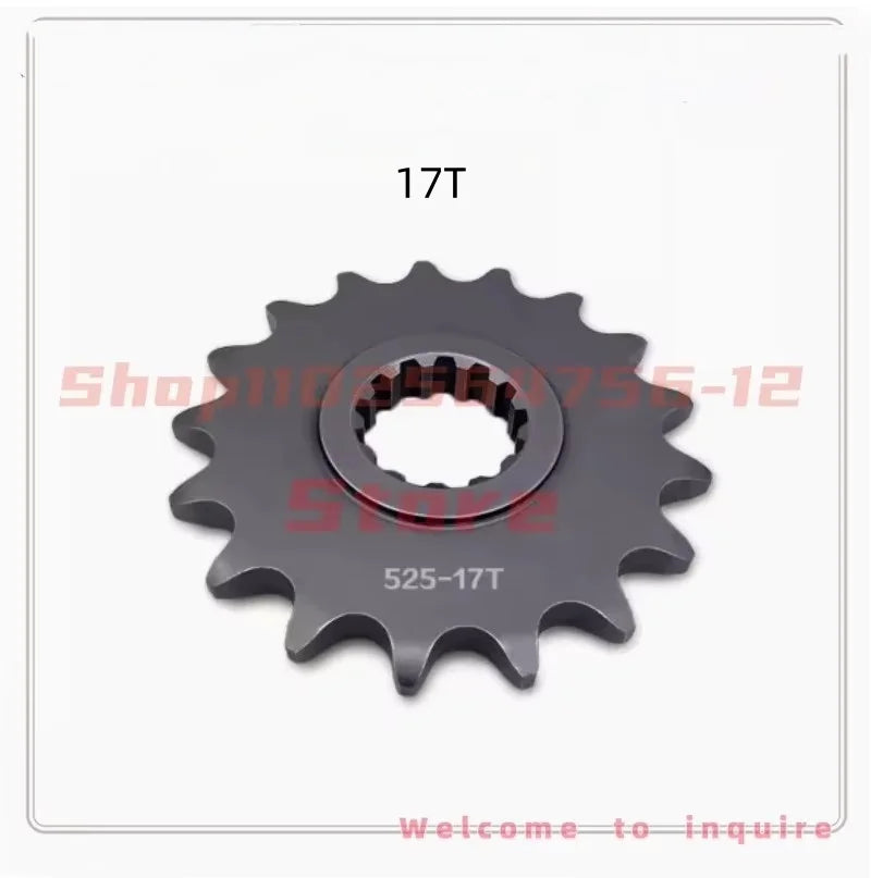 Suitable for Shengshi ZT703F/703RR Modified 17-tooth Forged Pinion Small Sprocket Small Tooth Disc Reduce Vibration
