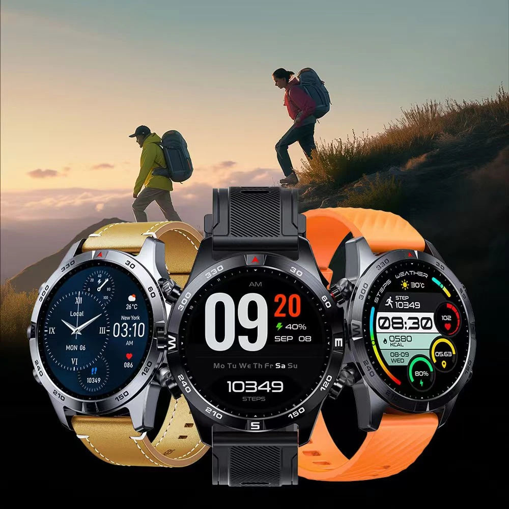 SUNROAD GPS Sports Watch Outdoor Glonass Map Navigation Tracker Altimeter Compass Heart Rate Monitor 50M Waterproof Wristwatch