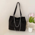 2024 Fashion Women Bling Diamonds Handbag Large Capacity PU Leather Big Totes Designer Female Chain Shoulder Bags Shopping Bags