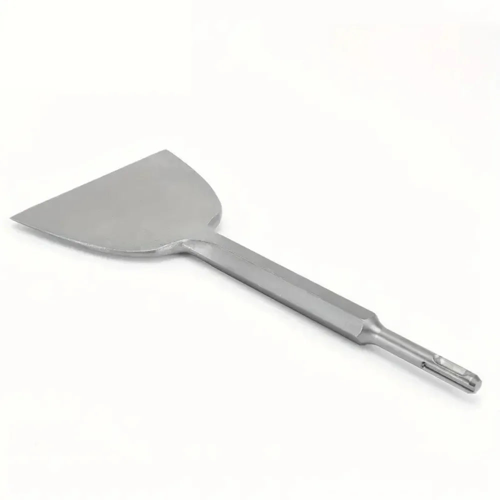 Round Handle Large Chisel Ultra-Thin Flat Shovel Cement Trough Shovel Round Handle Electric Hammer Drill Bit Shovel Chisel