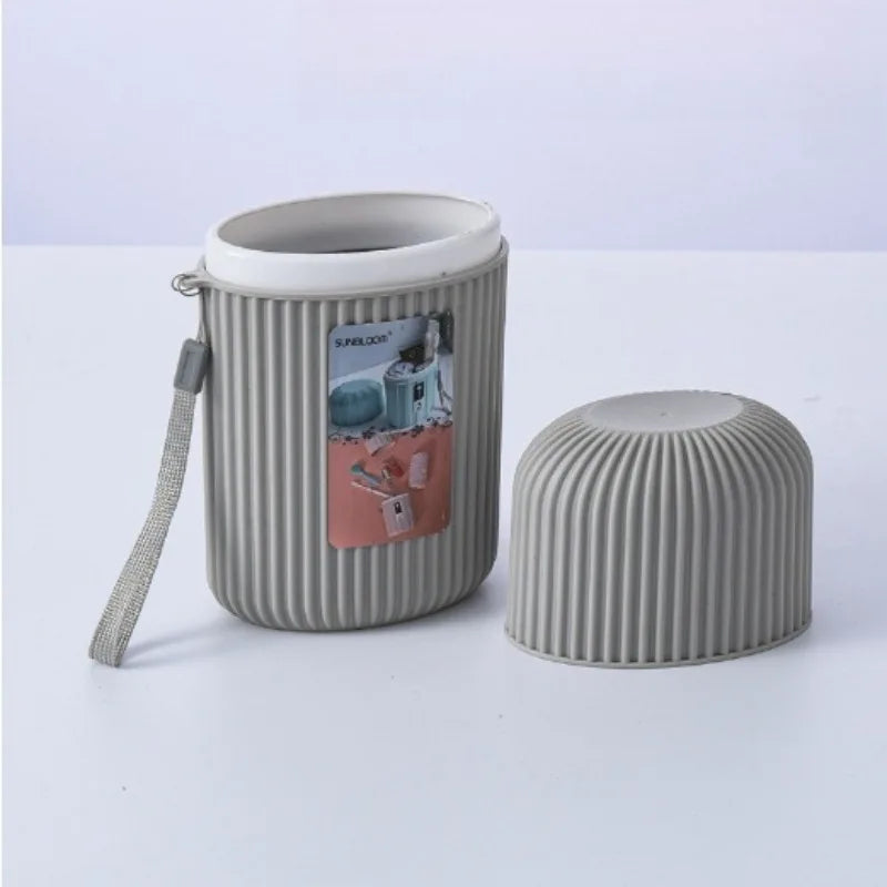 Travel Mouthwash Cup Portable Essential Business Trips Toothbrush Case Toothbrush and Toothpaste Storage Box for Outdoor Travel