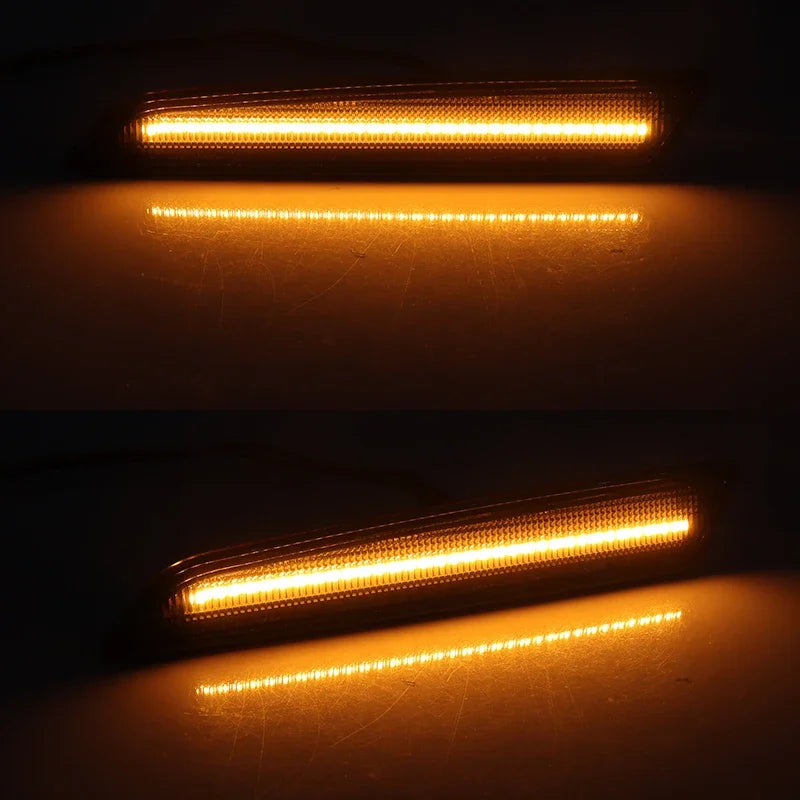 For Volvo VNL VNR Front Side Marker Light Assembly Amber Turn Signal Lamp/Driving Lights/Parking Lights 2018-2024 12V