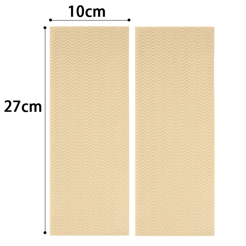2Pcs High Heels Flat Shoes Sole Protector Stickers Non-slip Wear-resistant Forefoot Pad Sole Repair Products Self-adhesive New