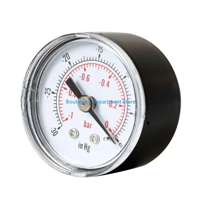 E1PD Dial Type Vacuum Pressure Gauge Back Mount Connection 1/8 BSPT Vacuum Gauge 0 30 0 & 1 Bar Used for Industrial