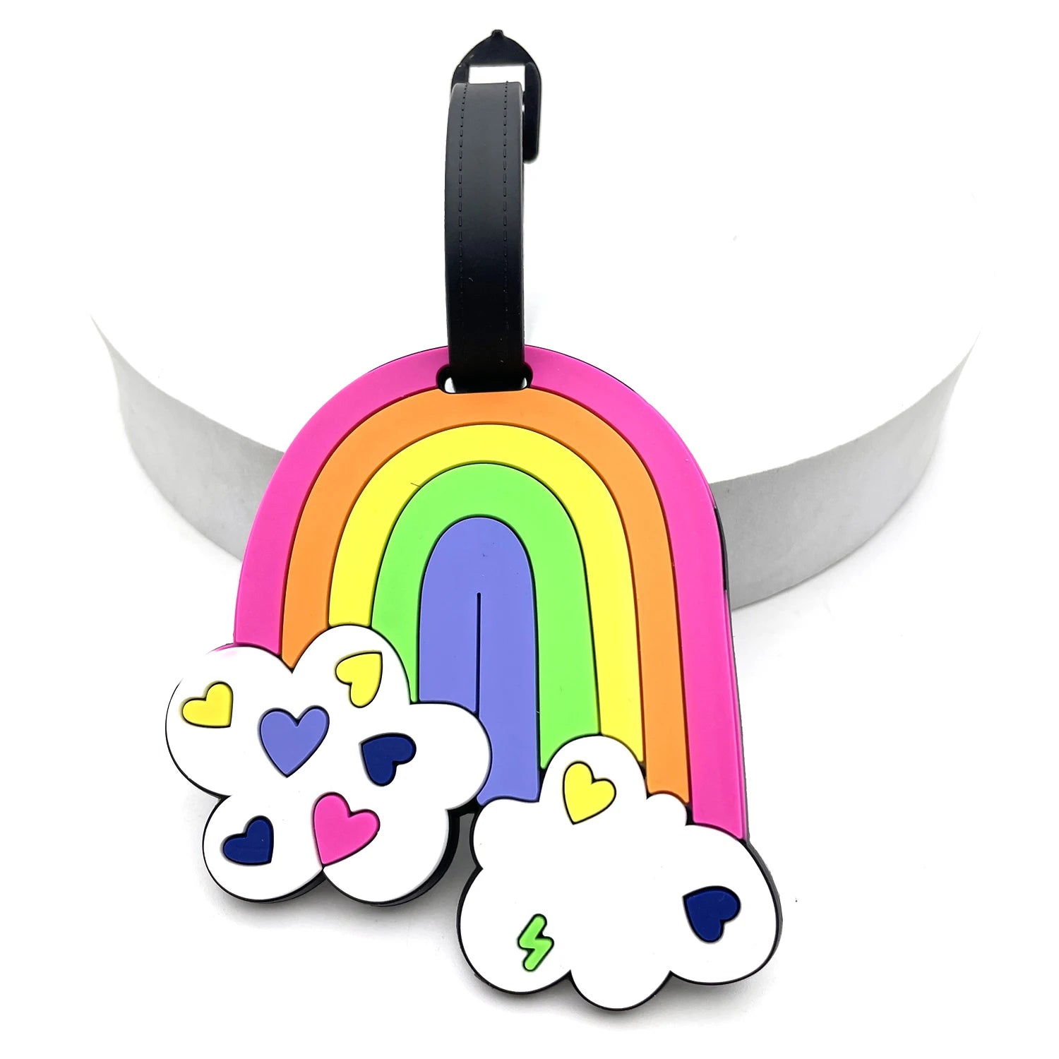 1PC Newest Travel Accessories Luggage Tag Creative Unicorn Suitcase Fashion Style Silica Gel Portable Travel Label