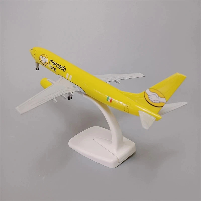 20cm Aircraft Model Boeing B737 Mexican mercado libre Airlines Alloy Metal Replica Aviation Souvenir Plane Toy Aircraft Model