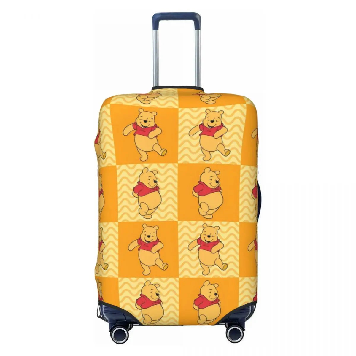 Custom W-Winnie Anime The Pooh Luggage Cover Fashion Suitcase Protector Covers Suit For 18-32 inch