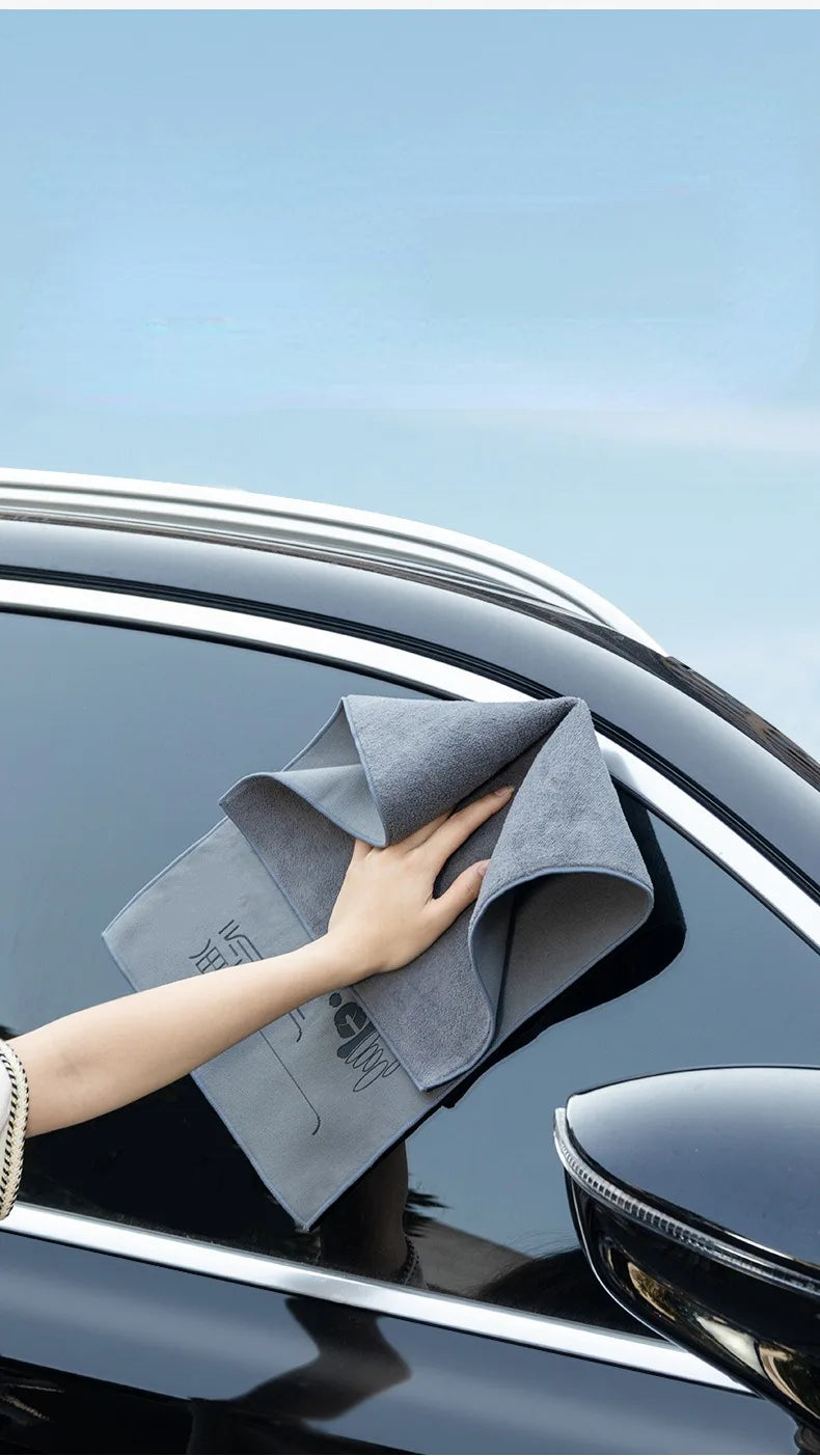 Microfiber Towel Car Wash Accessories Super Absorbency Car Cleaning Cloth Premium Microfiber Auto Towel One-Time Drying