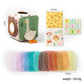 Montessori Toys Magic Cotton Animal Tissue Box Kids Finger Exercise Busy Board Toys Baby Educational Activity Sensory Game Gifts