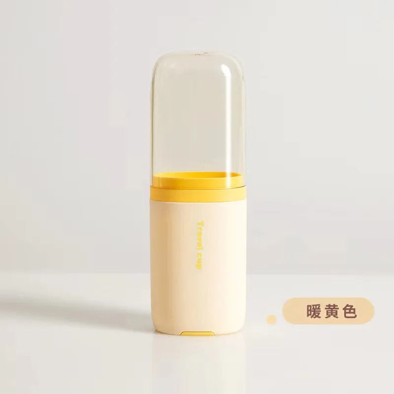 Toothbrush Travel Containers Transparent Portable Toothbrush Case Outdoor/business Trip/travel Acessories