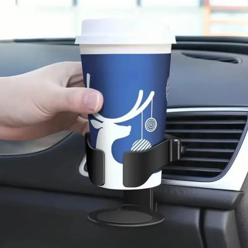 Car Cup Holder for Air Vent - Universal Auto Drink Rack Stand for Water Bottles & Ashtray
