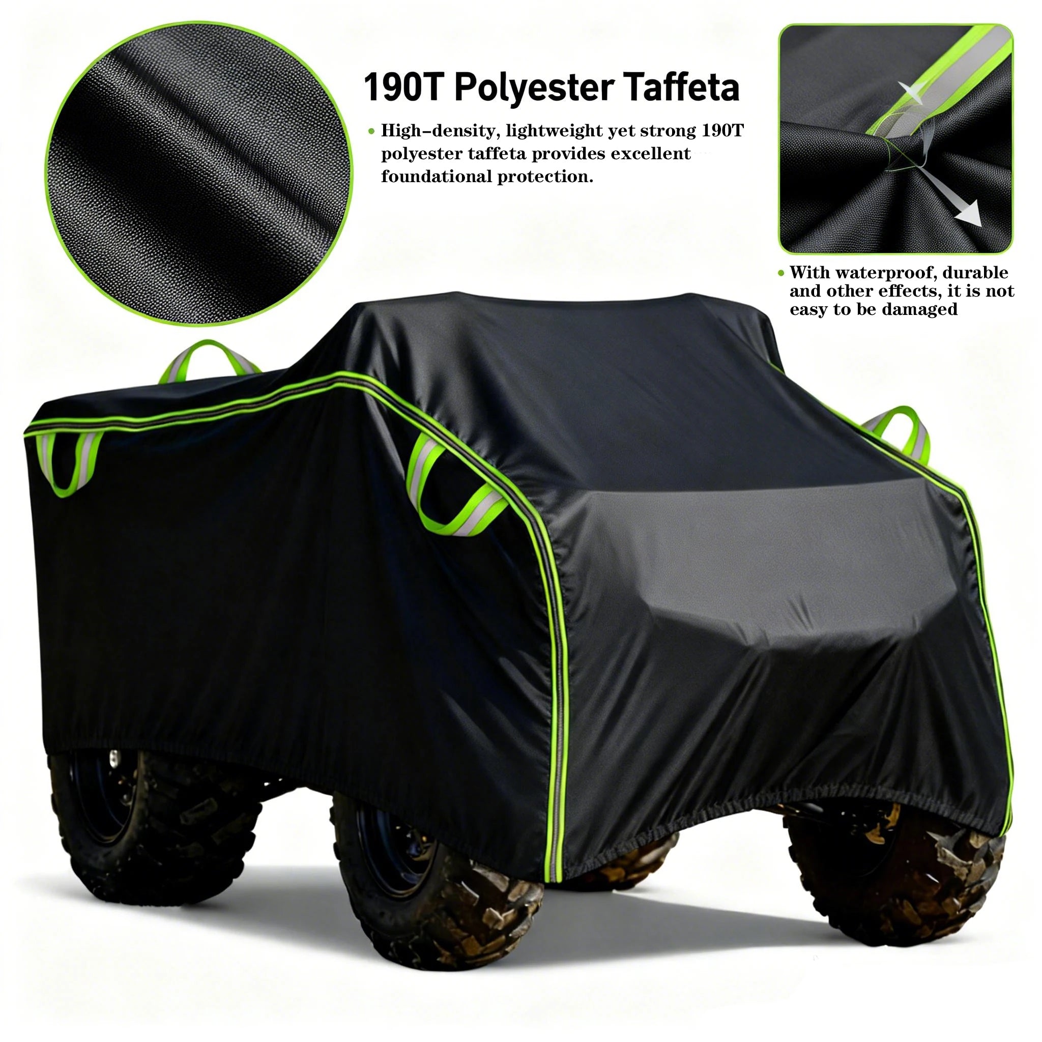 Quad Bike ATV Cover Universal Dust UV Protector for Motorcycle Scooter Kart Motorbike for Polaris Hisun Yamaha Can-Am CFMOTO